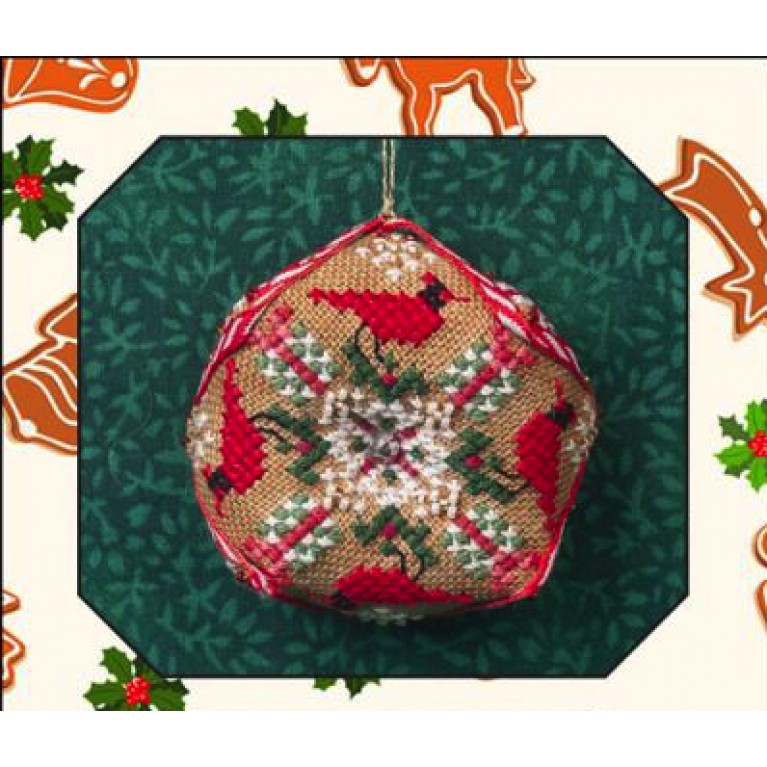 Tiny Christmas Biscornu * JN284