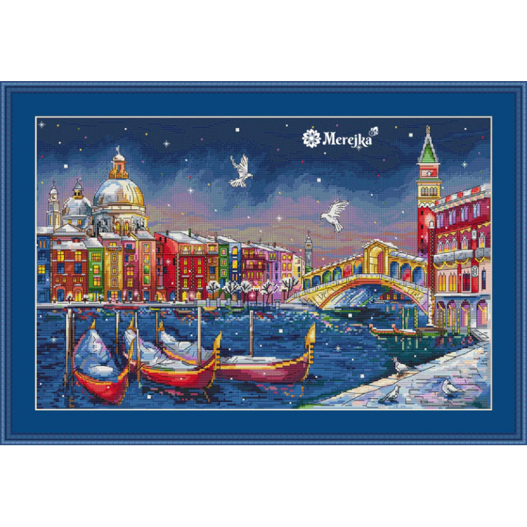 Набор для вышивания крестиком Merejka K-29 Holiday Venice