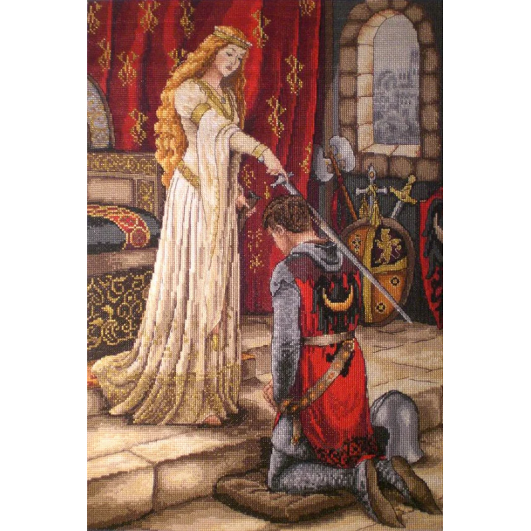 Набор для вышивания крестиком Merejka K-35 The Accolade