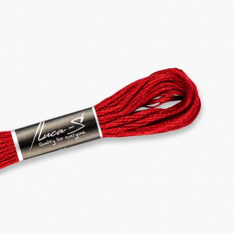 Мулине Luca-s 19 / DMC 321 / Anchor 47