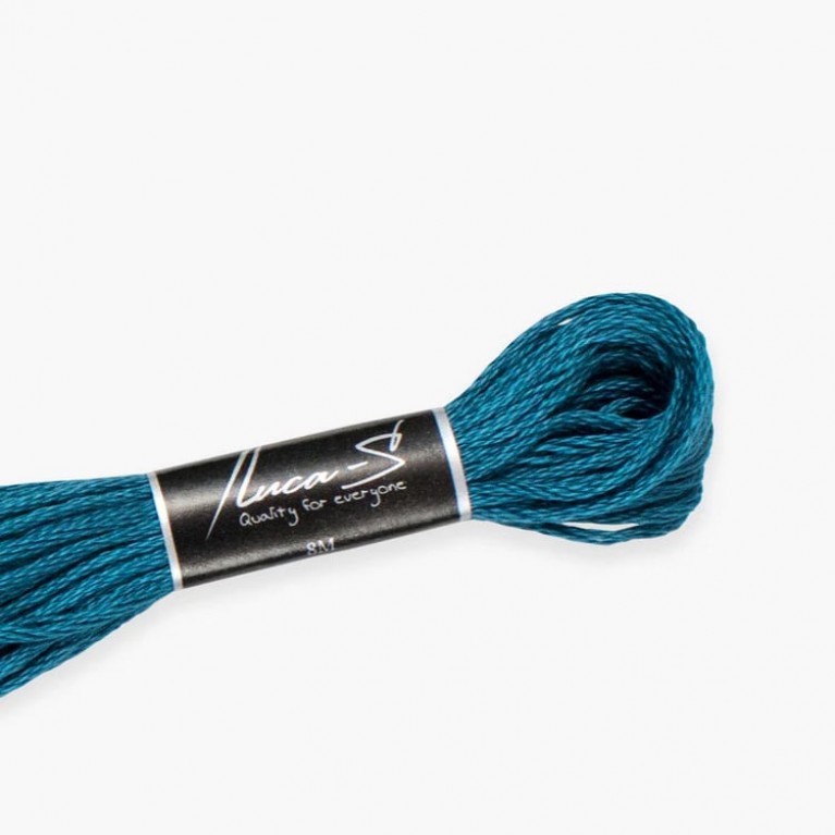 Мулине Luca-s 165 / DMC 3809 / Anchor 1066