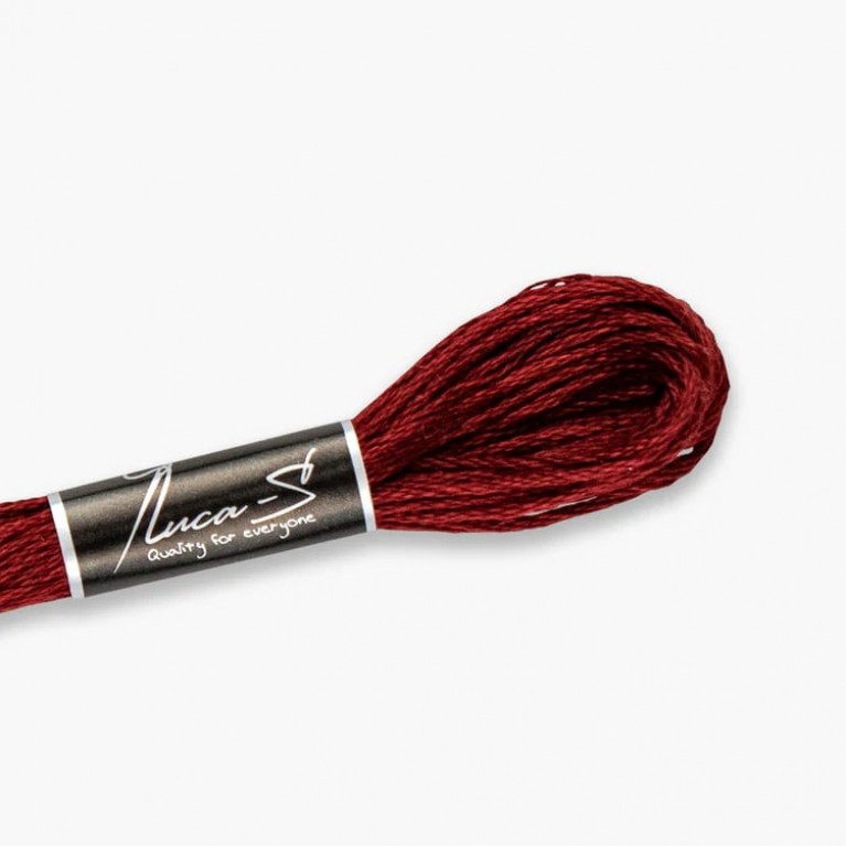 Мулине Luca-s 22 / DMC 814 / Anchor 22