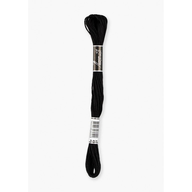Мулине Luca-s BLACK / DMC 310 / Anchor 403