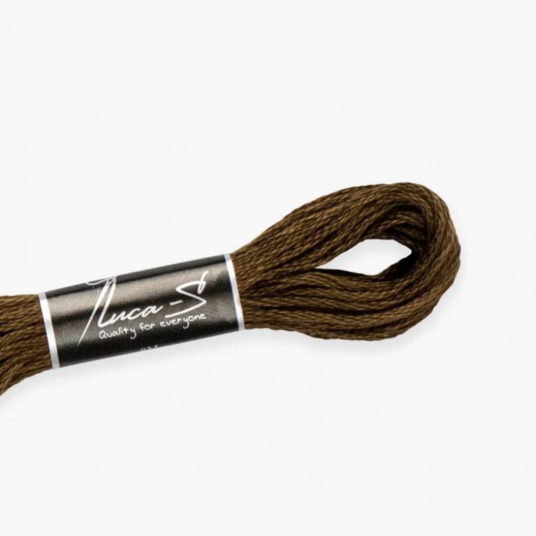 Мулине Luca-s 454 / DMC 898 / Anchor 360