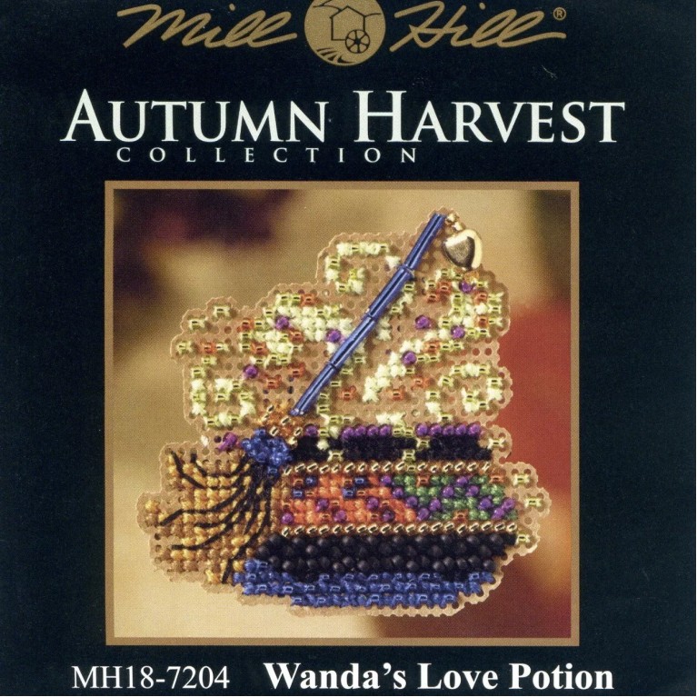 Wanda's Love Potion Halloween Bead Kit Mill Hill 2007 Autumn Harvest
